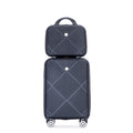 2 Piece Luggage Sets Lightweight Suitcase, Spinner Wheels