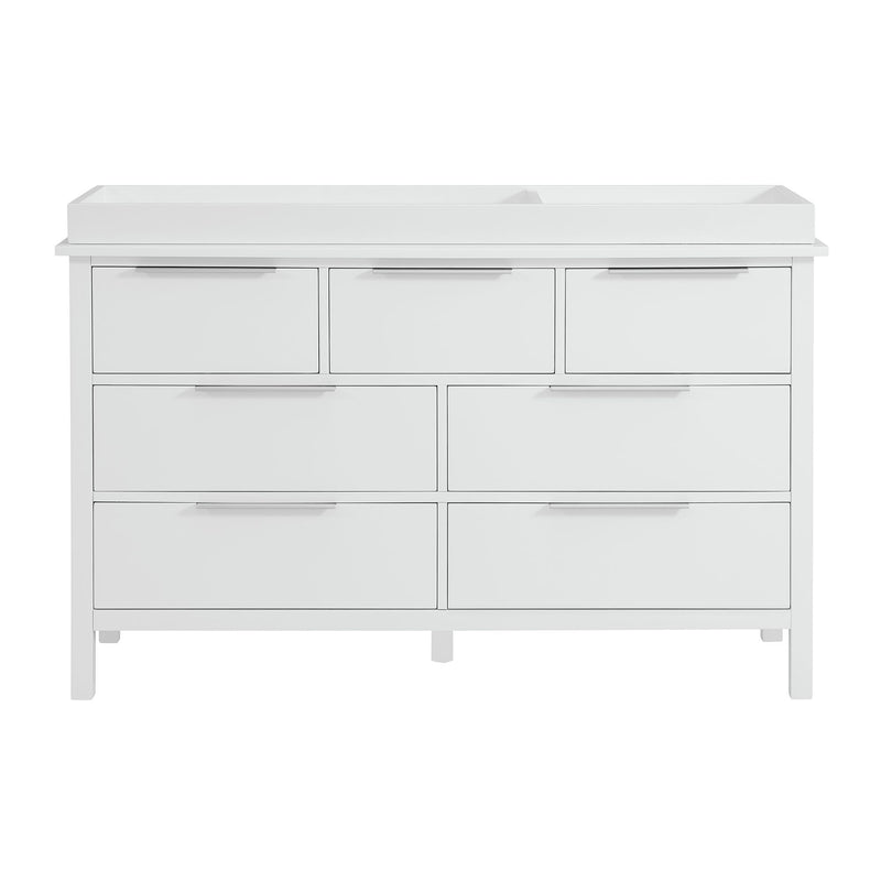 Lauren - Crib And Dresser With Topper - White