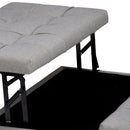 Harrison - Upholstered Coffee Table Storage Ottoman