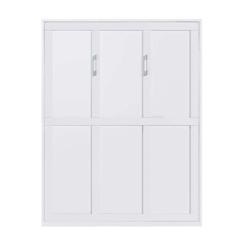 Queen Murphy Bed, Space Saving Design - White