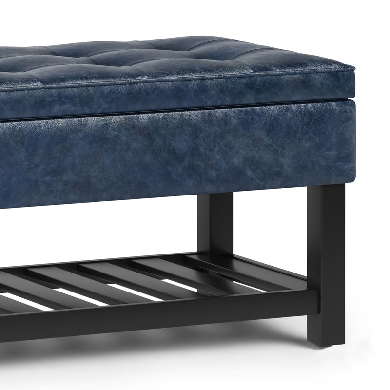 Cosmopolitan - Storage Ottoman Bench With Open Bottom