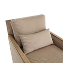 Comfy Accent Barrel Chair, 360 Degree Swivel