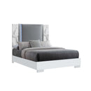 Moon - Modern Bed With LED Accent Lighting