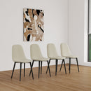 Modern Extendable Dining Table And Chair Set For 2 - 6 People