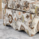 Stylish Flannel Dining Chair With Soft Cushion And Backrest