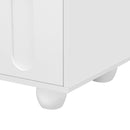 Modern TV Stand For TVs Up To 80", 2 Drawers And Cabinet