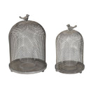 Ophira Sparrow Candle Holders (Set of 2) - Antique Gray