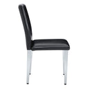 Dining Chairs With Ergonomic Buckle Backrest For Home