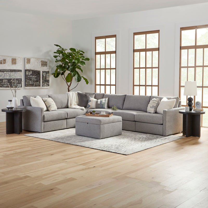 Flex - Sectional, Storage Ottoman