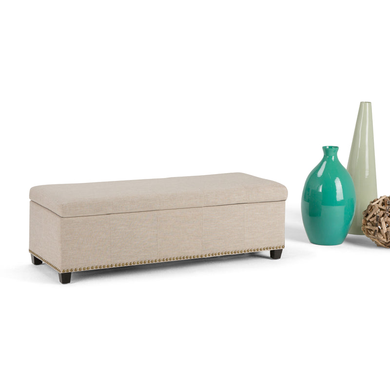 Kingsley - Upholstered Large Storage Ottoman