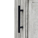 Modern Freestanding Bathroom Vanity With Ceramic Sink, Hot And Cold Faucet, 1 Door Cabinet & Open Shelf