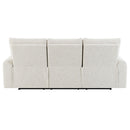 Lalisa - Power Motion Sofa With USB Port - Cream Chenille