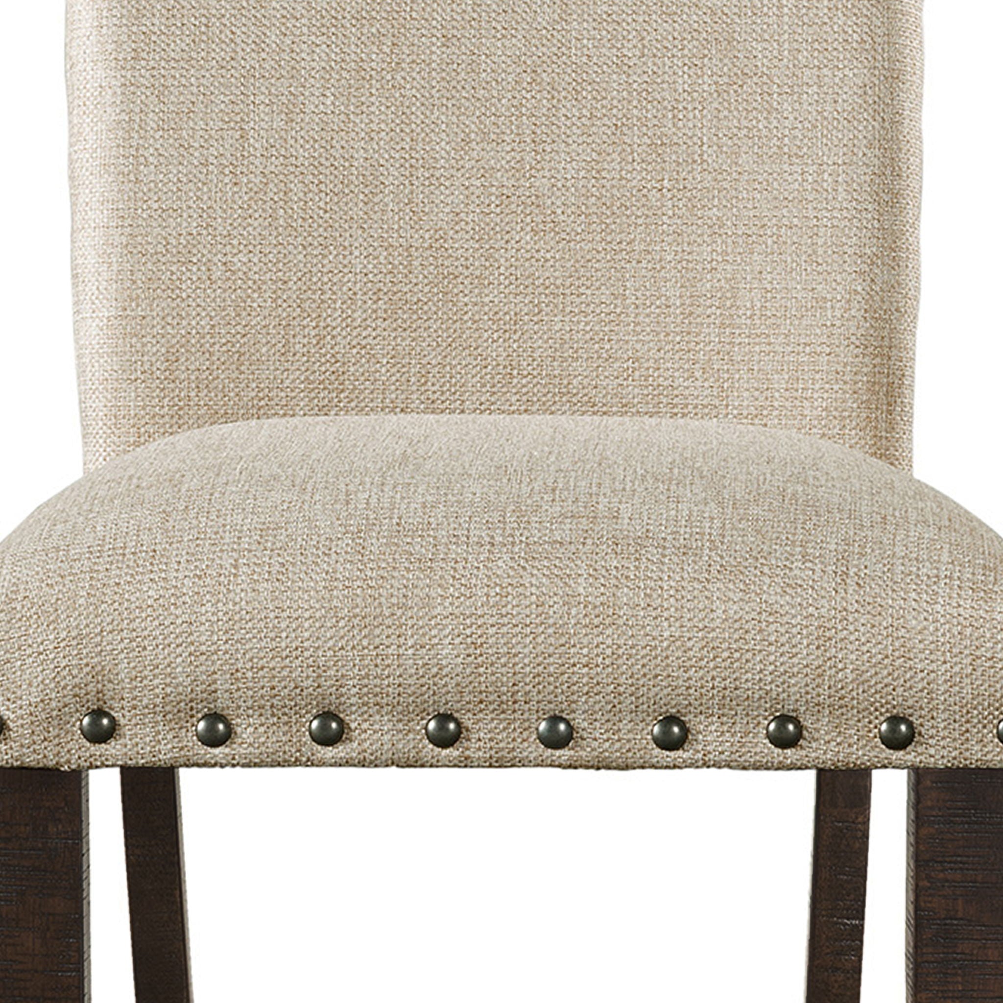 Jax - Upholstered Side Chair (Set of 2) - Cream