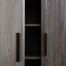 Mia - Farmhouse Shoe Cabinet With 6 Shelves