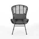 Calypso - Outdoor Chair With Water Resistance Cushion And Iron Frame