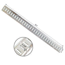 Universal E Track Tie-Down Rail Kit For Trucks, Vans, Garages - Silver