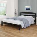Leighton - Full Size Platform Bed, Low Profile Design - Black