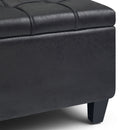 Harrison - Upholstered Coffee Table Storage Ottoman