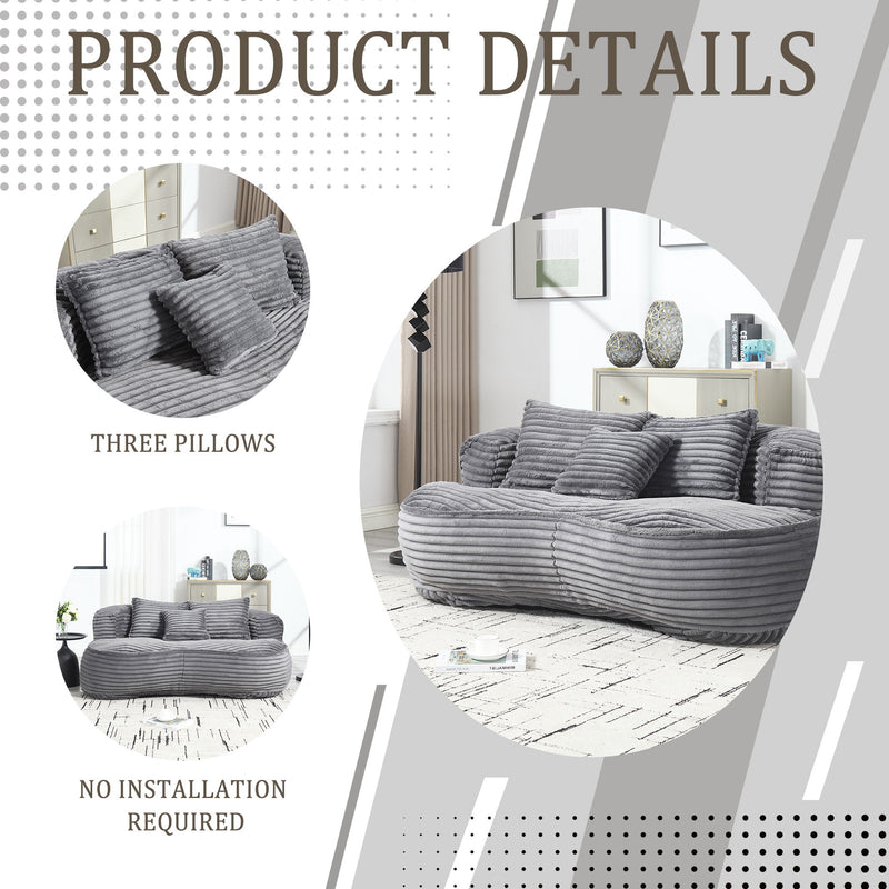 Bean Bag, Lazy Sofa Comfort Lounger High Back Chair