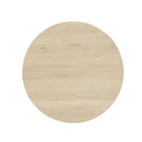 Coffee Table, Round Coffee Table, Modern Side Tables Accent End Table For Living Room, Apartment - Natural