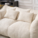 Comfortable Dual Beanbag Chair With High Resilience Foam Core For 2 People