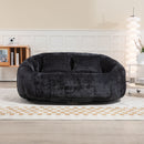 Bean Bag Lazy Sofa, Durable Comfort Lounger High Back Bean Bag Chair Couch