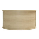 Tall Arched Kitchen Pantry, Arched Storage Display Cabinet With 2 Drawers & Adjustable Shelves, Rattan Door Versatile Storage Cabinet For Kitchen, Dining Room - Natural