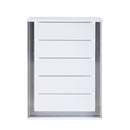 Moon - Smooth Chest With LED - White