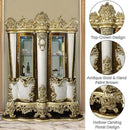 Desiderius - Curio - Antique Gold & Hand-Painted Brown