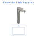 Single Handle Vessel Sink Faucet