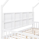 House Bed With Trundle, Kids Bed With Shelf