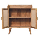 Larissa - T Bar Raised Cabinet - Brown