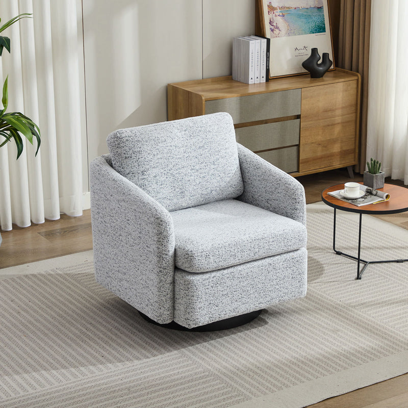 Swivel Accent Chair, 360 Degree For Living Room