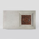 Propane Gas Fire Pit Table, 50000 Btu Rectangular Concrete Fire Pit For Outside Patio Deck Garden Backyard - Light Gray