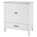 Vintage Style Bathroom Vanity With Sink, Multi Functional Storage, Soft-Closing Door