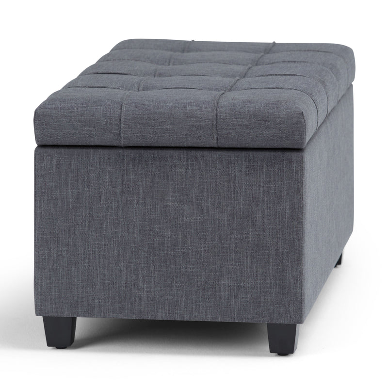 Sienna - Upholstered Storage Ottoman Bench