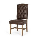 Elegant Dining Chair With Button Tufted Design