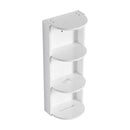 Bathroom Wall Mounted Storage Rack With Float Mounting Design
