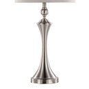 Flint - Contemporary Table Lamp Built In USB Port (Set of 2)
