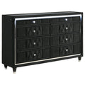 Lorient - 8-Drawer LED Bedroom Dresser Cabinet