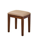 Modern Elegance Makeup Vanity Desk With Adjustable Lighted Mirror Storage Shelves Drawer And Cabinet - Walnut