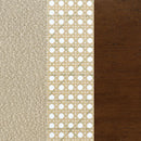 Rayo - Rattan Cane Back Accent Chair With Padded Seat