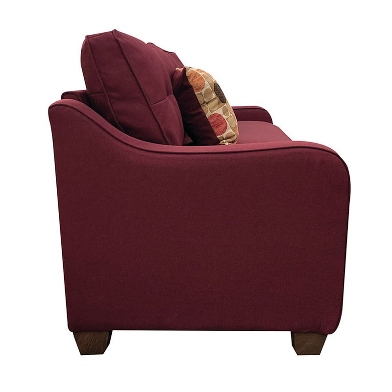 Cleavon II - Sectional Sofa - Red Linen