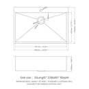 Stainless Steel Drop In Kitchen Sink, Topmount