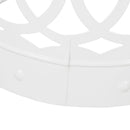 Outdoor Metal S/2 End Table