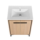 Modern Bathroom Vanity Base With Basin And Storage Cabinet