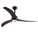 Indoor Outdoor Ceiling Fan With Light With Remote Control, Noiseless Reversible Motor, 6 Speed, 3 Color