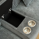 U Shaped Sectional Cloud Couch For Living Room