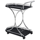 Elfman - 2-Shelve Serving Cart - Atlantic Fine Furniture Inc