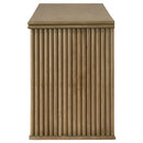 Adina - 70" TV Stand Media Console - Distressed Light Brown